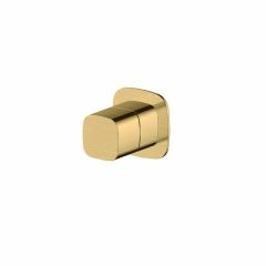 RAK Ceramics Petit Square Concealed Diverter Dual Outlet - Brushed Gold - RAKPES3020-2G