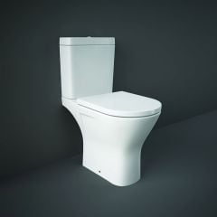 RAK Ceramics Resort Maxi Quick Release Slimline Soft Close Toilet Seat & Cover - White - RAKSEAT013 Main Image
