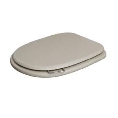 RAK Ceramics Washington Wooden Soft Close Toilet Seat & Cover - Matt Cappuccino - RAKWTNSEAT514