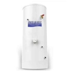 RM Stelflow Slimline Direct Unvented Hot Water Stainless Steel Cylinder 1165 x 475mm - TRSMVD-0120SFC