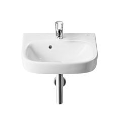 Roca Debba 400mm Wall Hung Basin - 1 Tap Hole - A32599800U