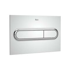 Roca Duplo One PL1 Dual Flush Plate - Chrome - A890195001