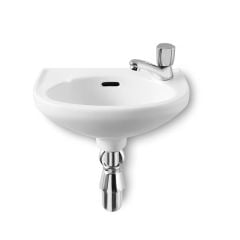 Roca Laura Compact Cloakroom Basin - 1 Tap Hole - A325316005