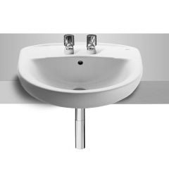 Roca Laura Semi-Reccessed Basin - 2 Tap Holes - A32739F000