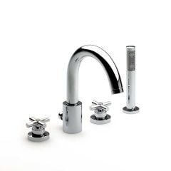 Roca Loft 4 Hole Deck Bath/Shower Mixer & Handset - 5A0943C00