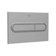 Roca PL1 Dual Flush Plate - Matt Chrome - A890095002