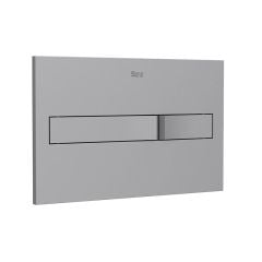 Roca PL2 Dual Flush Plate - Matt Chrome - A890096002