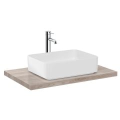 Roca Savana Water Resistant Countertop 800mm - White Lacquered - 857319806