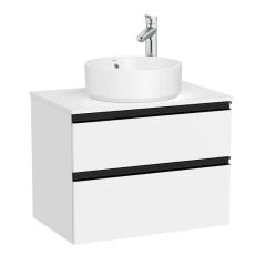 Roca The Gap 600mm Basin Countertop - Matt White - A857418509