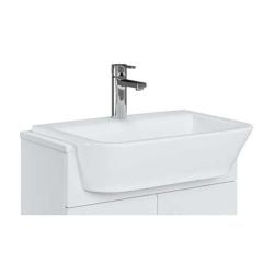 Roca Victoria Maxi Basin Worktop (Laura) - Gloss White - A857437806