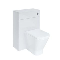 Roca Victoria Maxi 600mm Back to Wall WC Unit - Gloss White - A857432806