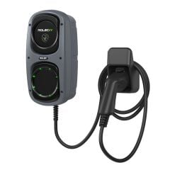 Rolec WallPod Smart EV Charger - up to 7.4kw Type 2 10m Tethered - Grey - ROLEC4145G