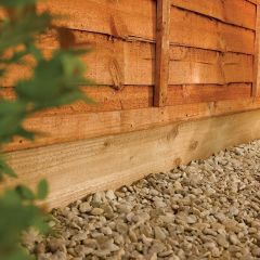 Rowlinson Timber Gravel Board - Green - Pack Of 3 - GB66PT