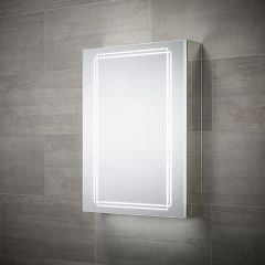 Sensio Harlow Single Door Diffused LED Cabinet Mirror 700x500x132mm - SE31194C0 Lights