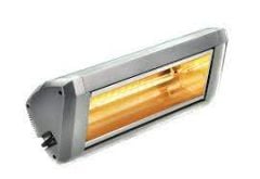 ATC Sienna 2.2Kw Infrared Outdoor Heater C/W Grid, Silver - SIE2.2KW-SL