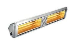 ATC Sienna 4Kw Infrared Outdoor Heater C/W Grid, Silver - SIE4KW-SL