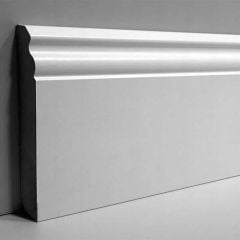 Karndean White Skirting 2400x18mm - 7 Lengths Per Pack - SK100-WHITE