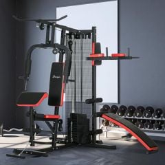 SPORTNOW Multi Gym Workout Station - Black - A91-290V01BK
