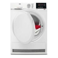 AEG T6DBG720N Free Standing 7kg Tumble Dryer - White - Front Face Display View