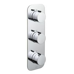 Vado Horizontal Component Kits For Concealed Thermostatic Shower Valves For Use With TAB-028/2-CONC - Chrome - TAB-128/2-H-ALT-TRIM