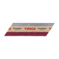 Timco FirmaHold Collated Clipped Head Nails - Trade Pack - Ring Shank - FirmaGalv + Box 3300pcs - 3.1 x 63 - CPLT63R
