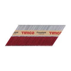 Timco FirmaHold Collated Clipped Head Nails - Trade Pack - Part Ring Shank - FirmaGalv + Box 2200pcs - 3.1 x 90 - CPLT90P