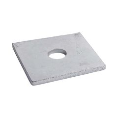 Timco Square Plate Washers - Hot Dipped Galvanised Box 100pcs - M12 x 50 x 50 x 3 - WS12503G