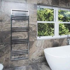 Towelrads Boxford Towel Rail 1200mm x 500mm - Anthracite - 120865 Lifestyle1