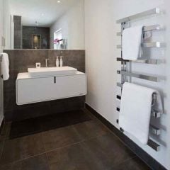 Towelrads Soho Towel Rail 1245mm x 500mm - Chrome - 127006 Lifestyle