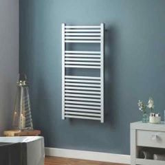 Towelrads Square Tube Straight Hot Water Towel Rail 1600mm x 600mm - Chrome - 210005 Lifestyle