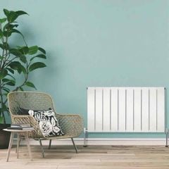 Towelrads Ascot 6 Section Double Radiator 600 x 612mm - White - 510019 Lifestyle