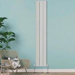 Towelrads Berkshire 3 Section Single Radiator 1800 x 305mm - White - 510058 Lifestyle1