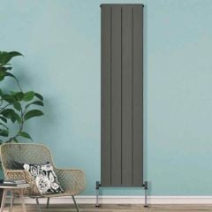 Towelrads Ascot 4 Section Double Radiator 1800 x 407mm - Anthracite - 510086 Lifestyle