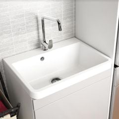 Thomas Denby Ceramic Utility Sink Large - White - UT600
