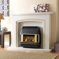 Valor Heartbeat Outset Gas Fire - Black - 0533901 - Lifestyle