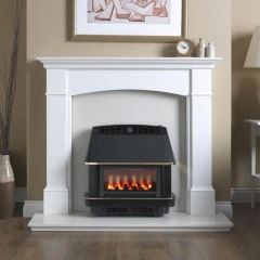 Valor Robinson Willey Firecharm LFE Outset Gas Fire - Electronic - Black - A98003 - Lifestyle