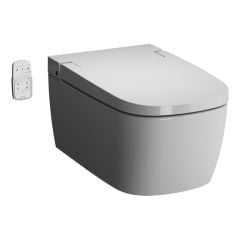Vitra V-Care Smart Essential Rim-ex Shower Toilet - White - 5674B003-6103