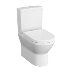 Vitra Integra Rim-ex Closed Coupled Pan - White - 7043B003-7200