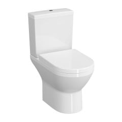 Vitra Integra Open Back Rim-ex Closed Coupled Pan - White - 7044B003-7200
