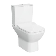 Vitra Integra Square Rim-ex Openback Close Coupled Pan - White - 7087B003-7200
