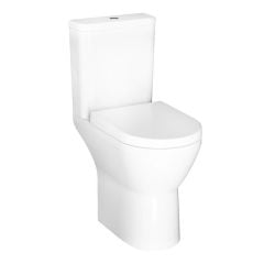Vitra Integra Rim-ex Close Coupled Comfort Height Pan - White - 7094B003-7200