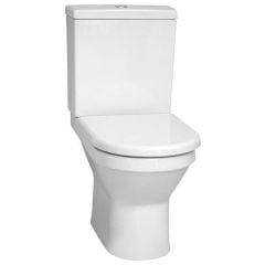 Vitra S50 355mm Open Back Close Coupled Pan - White - 5321L003-7200