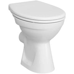 Vitra Arkitekt 355mm Close Coupled Low Level Toilet Pan - White - 6858L003-0891