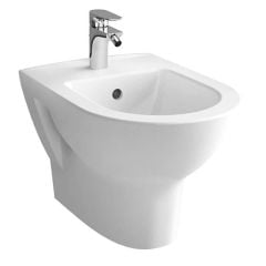 Vitra Zentrum Wall Hung Bidet - White - 7788L003-0288