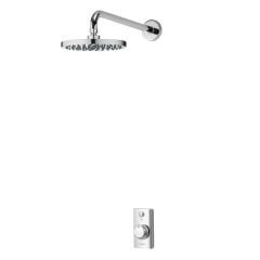 Aqualisa Visage Q Smart Shower Concealed with Fixed Head - HP/Combi - VSQ.A1.BR.20