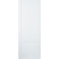 LPD Brooklyn 2P Primed White Internal Door 2040x726x40mm - WFBROSOL726