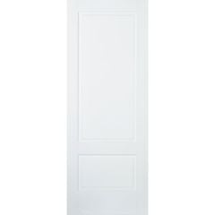 LPD Brooklyn 2P Primed White Internal Door 2040x826x40mm - WFBROSOL826