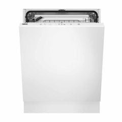 Zanussi ZDLN2521 13 Place Built In 60cm Dishwasher with AirDry Technology - Open Door Front View