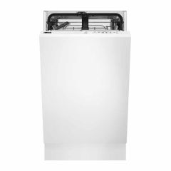 Zanussi ZSLN1211 9 Place Built In 60cm Slimline Dishwasher with AirDry Technology - Open Front Face Display View