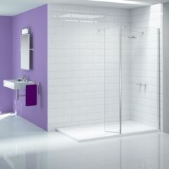 Merlyn Ionic Showerwall Wetroom Swivel Panel 200mm - A0413H0